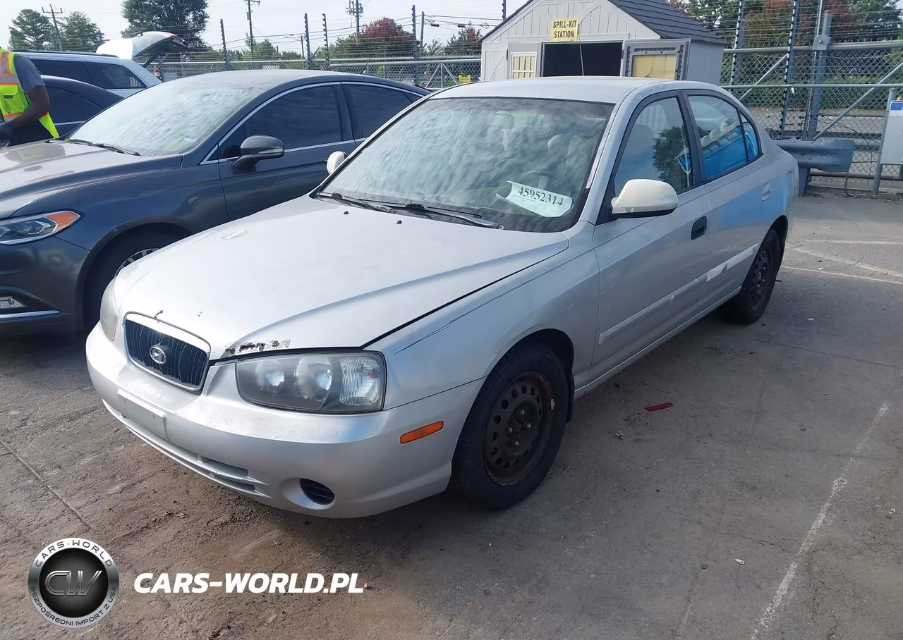 2002 Hyundai Elantra Gls VIN:KMHDN45D12U447403 - 2