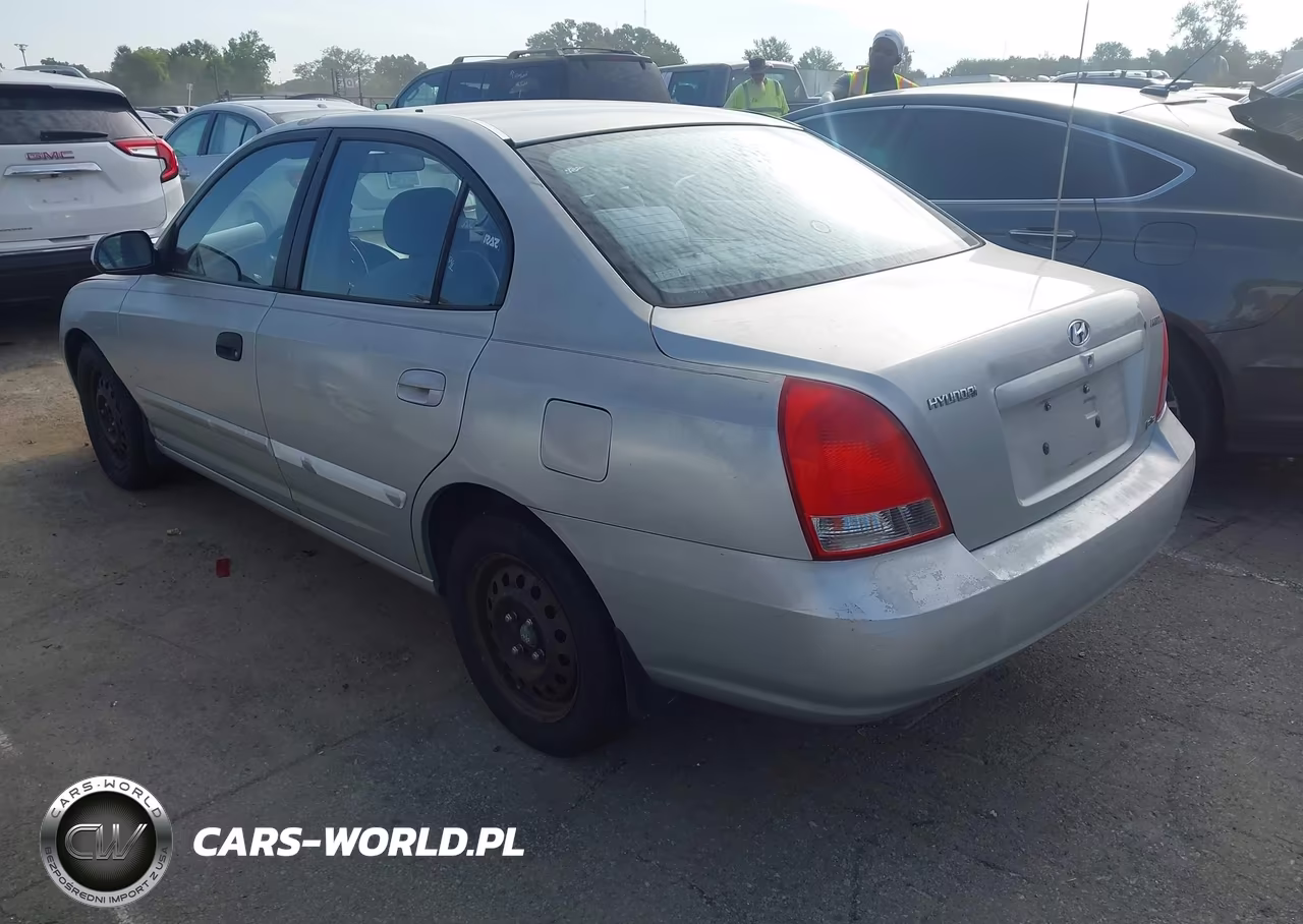 2002 Hyundai Elantra Gls VIN:KMHDN45D12U447403 - 3