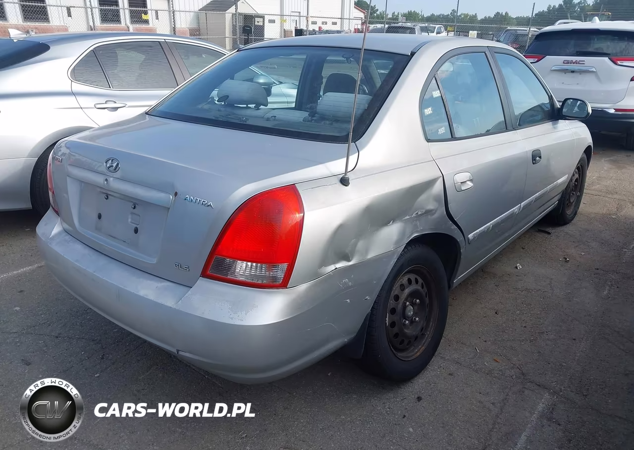 2002 Hyundai Elantra Gls VIN:KMHDN45D12U447403 - 4