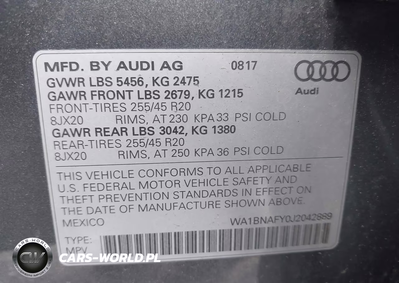 2018 Audi Q5 2.0T Premium-2.0T Tech Premium VIN:WA1BNAFY0J2042889 - 9