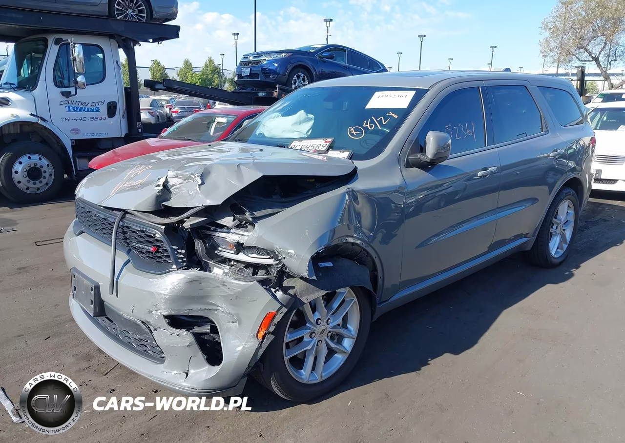 2022 Dodge Durango Gt Rwd VIN:1C4RDHDG4NC130905 - 2