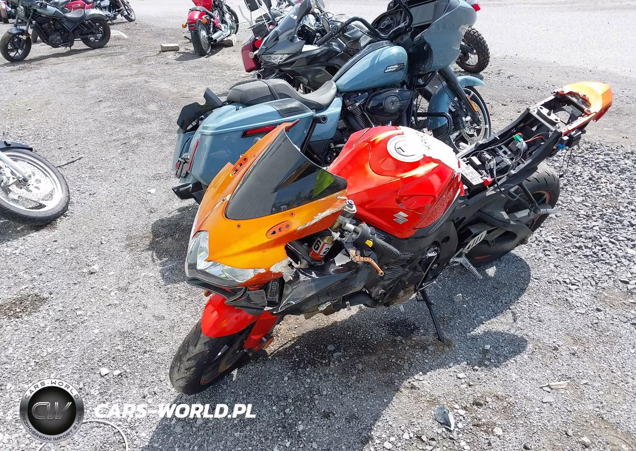 2009 Suzuki Gsx-R600 VIN:JS1GN7EA292101434 - 2