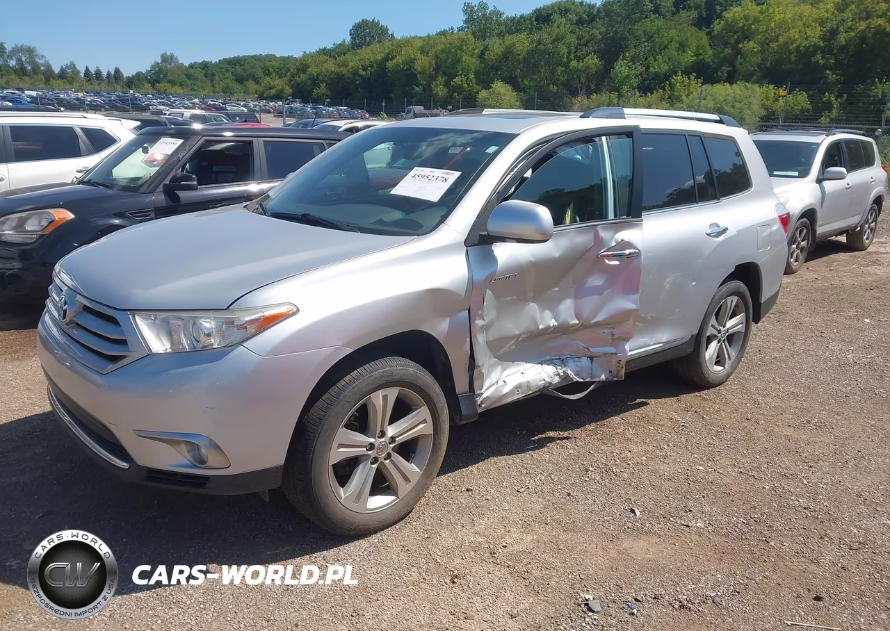 2012 Toyota Highlander Limited V6 VIN:5TDDK3EH5CS105422 - 2