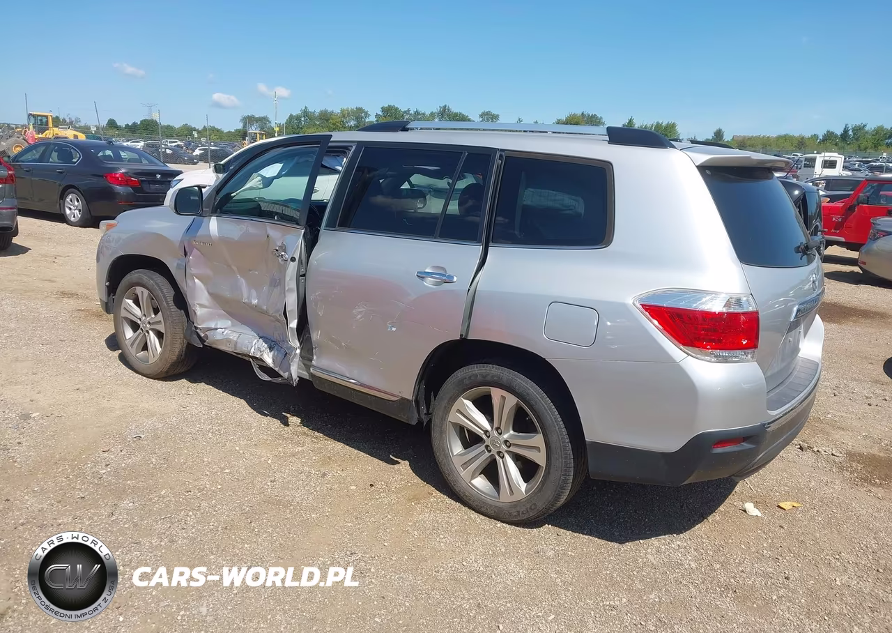 2012 Toyota Highlander Limited V6 VIN:5TDDK3EH5CS105422 - 3