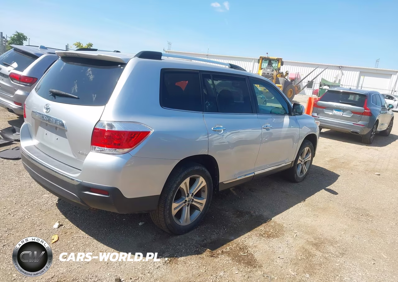 2012 Toyota Highlander Limited V6 VIN:5TDDK3EH5CS105422 - 4