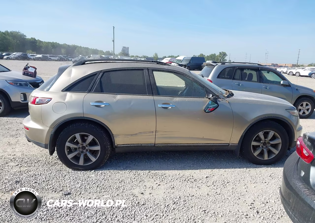 2003 Infiniti Fx35 VIN:JNRAS08W23X203930 - 13