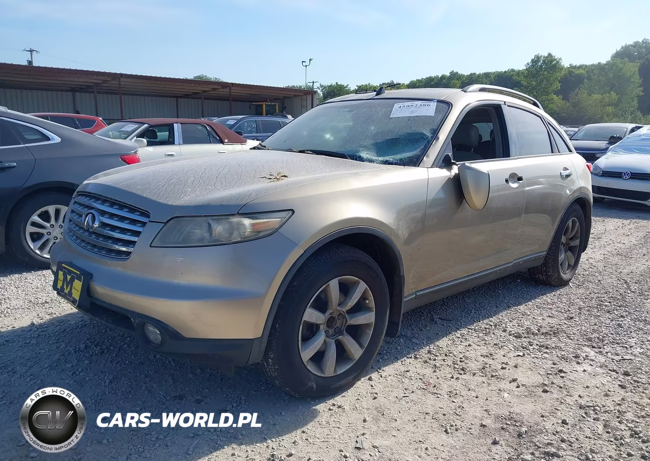 2003 Infiniti Fx35 VIN:JNRAS08W23X203930 - 2