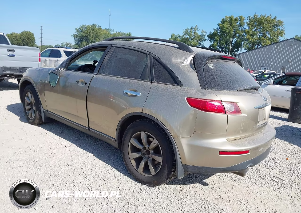 2003 Infiniti Fx35 VIN:JNRAS08W23X203930 - 3