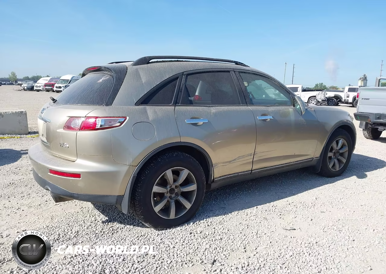 2003 Infiniti Fx35 VIN:JNRAS08W23X203930 - 4