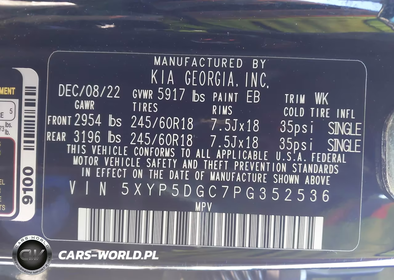2023 Kia Telluride Sx X-Pro VIN:5XYP5DGC7PG352536 - 9