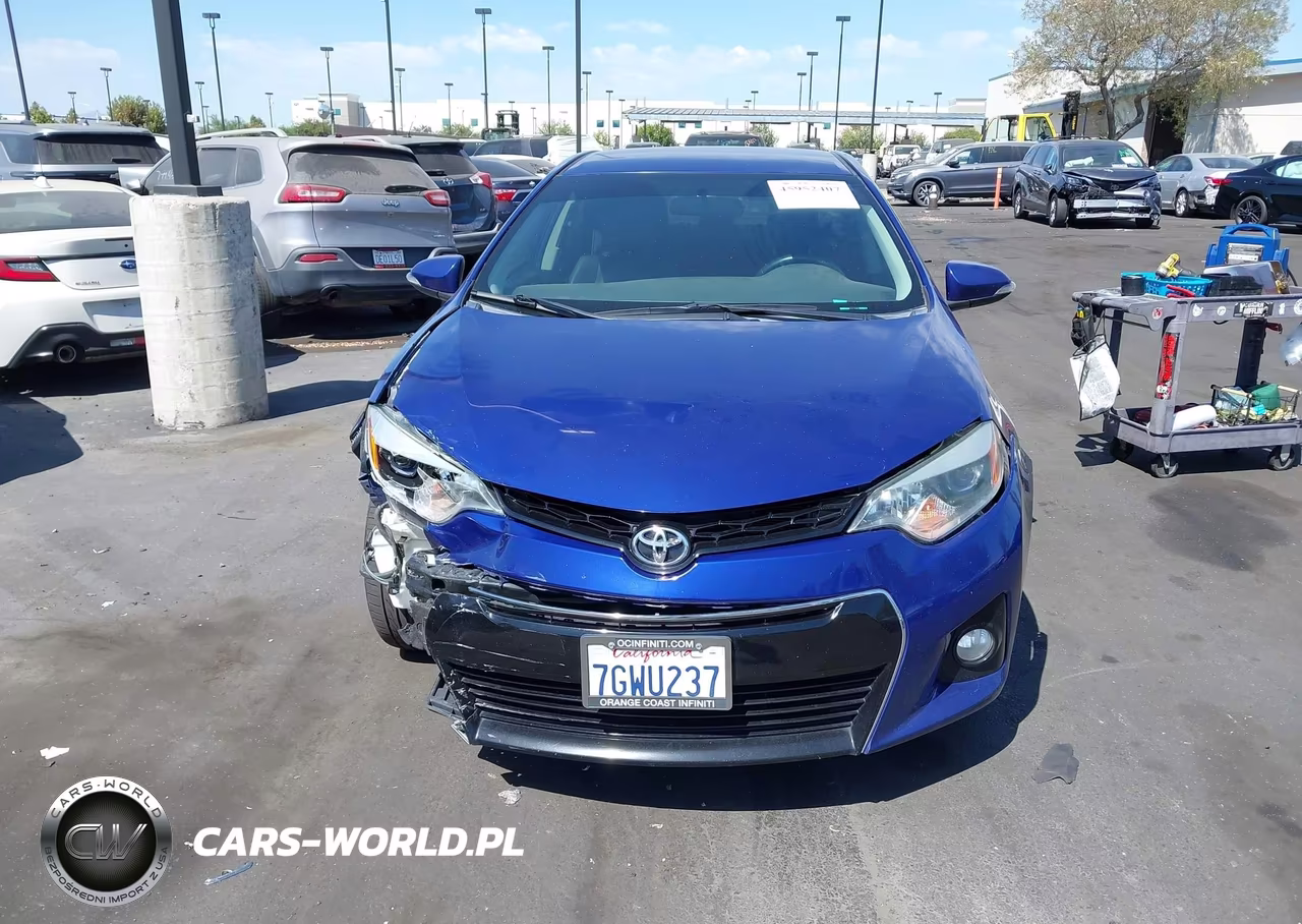 2014 Toyota Corolla S Plus VIN:5YFBURHE6EP168935 - 12