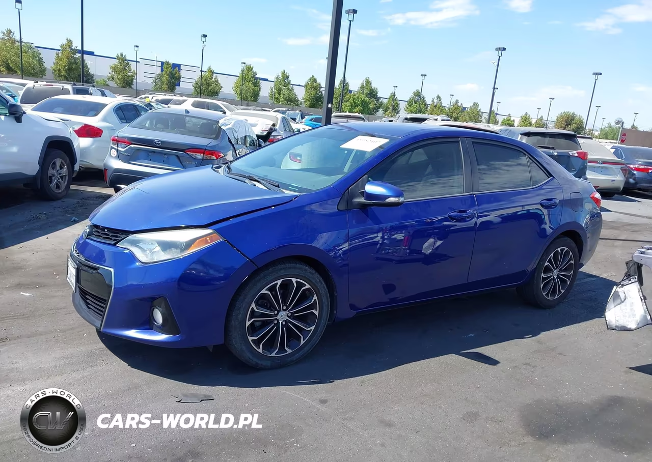 2014 Toyota Corolla S Plus VIN:5YFBURHE6EP168935 - 14