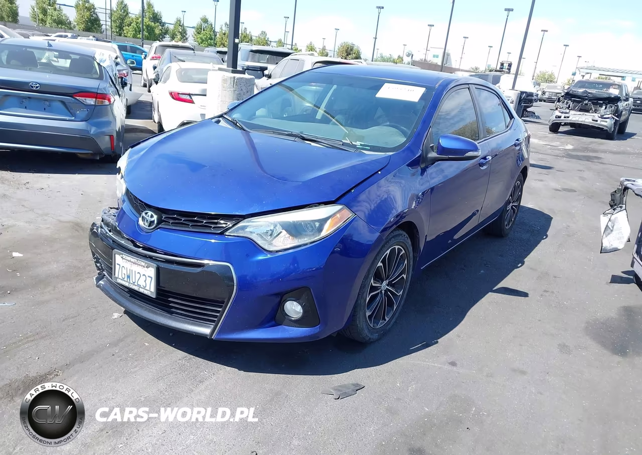 2014 Toyota Corolla S Plus VIN:5YFBURHE6EP168935 - 2
