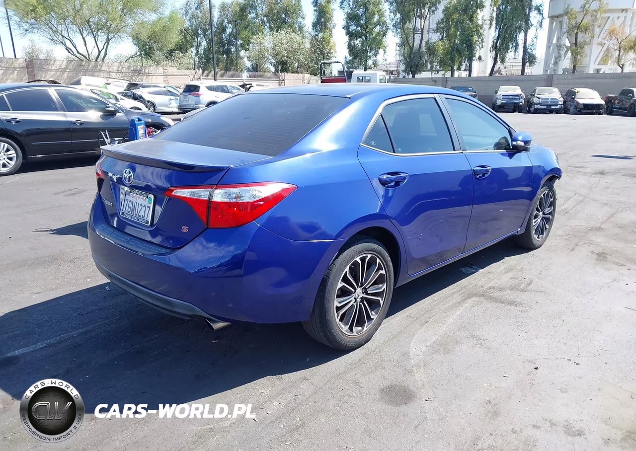 2014 Toyota Corolla S Plus VIN:5YFBURHE6EP168935 - 4