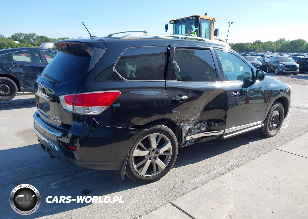 2013 Nissan Pathfinder Platinum VIN:5N1AR2MM7DC658627 - 4
