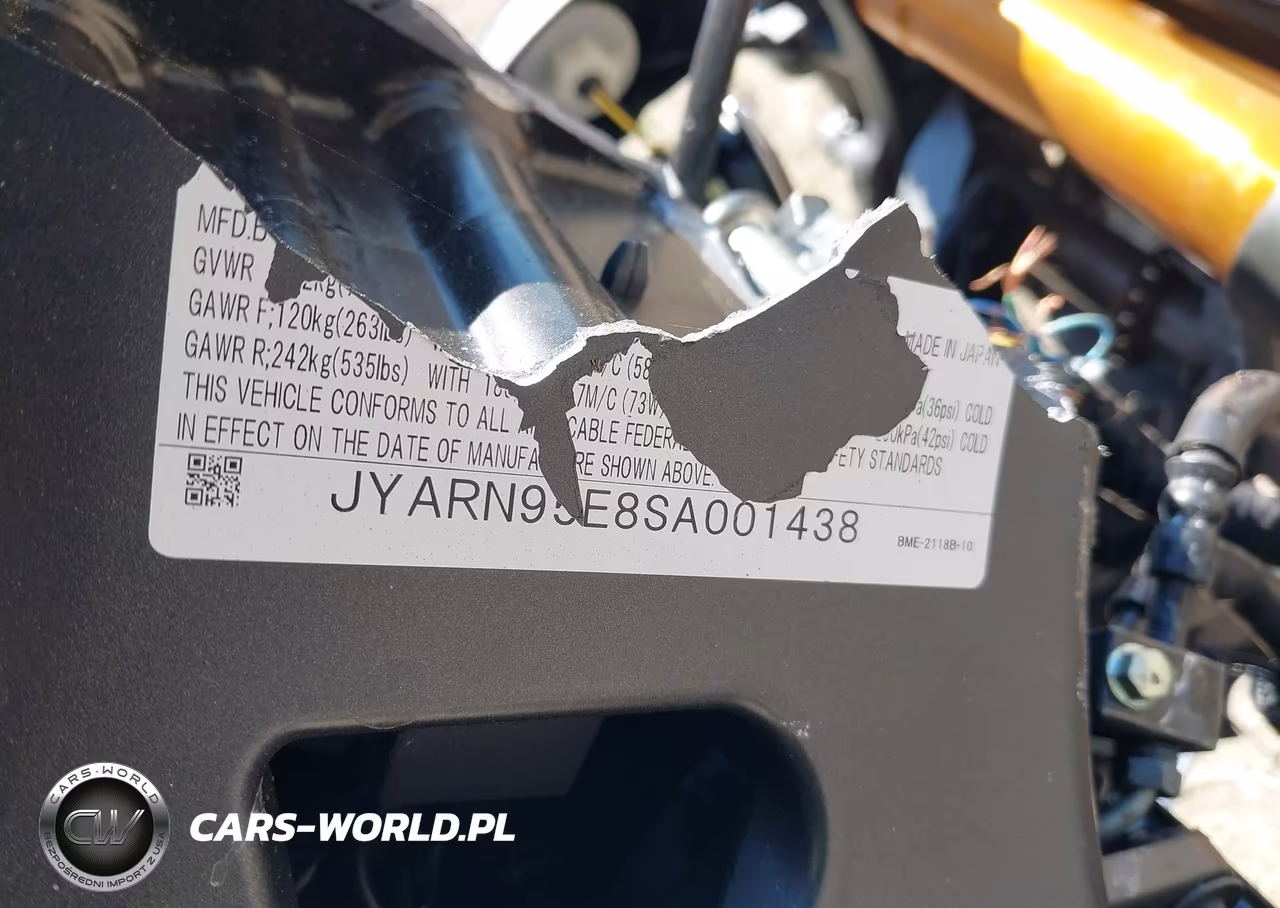 2025 Yamaha Mt09 Sp VIN:JYARN95E8SA001438 - 10
