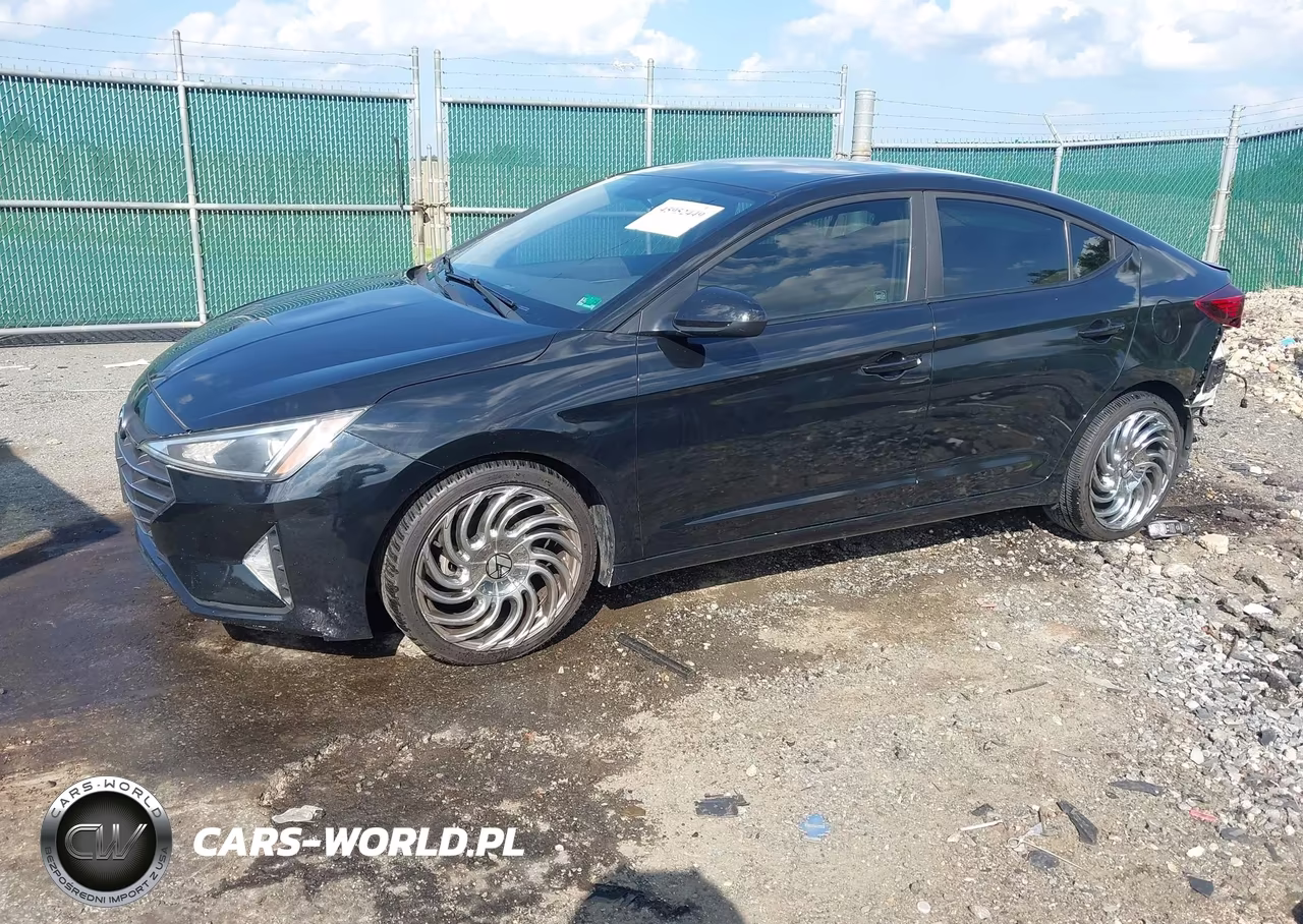 2019 Hyundai Elantra Se VIN:5NPD74LF4KH434190 - 2