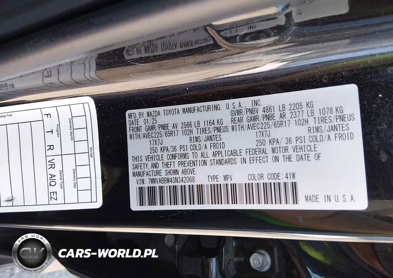 2025 Mazda Cx-50 2.5 S Preferred Package VIN:7MMVABBM4SN342068 - 9