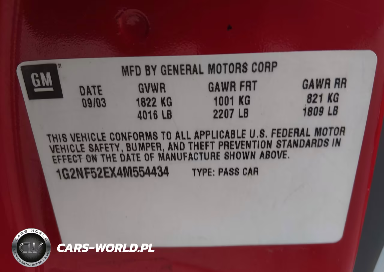 2004 Pontiac Grand Am Se1 VIN:1G2NF52EX4M554434 - 9