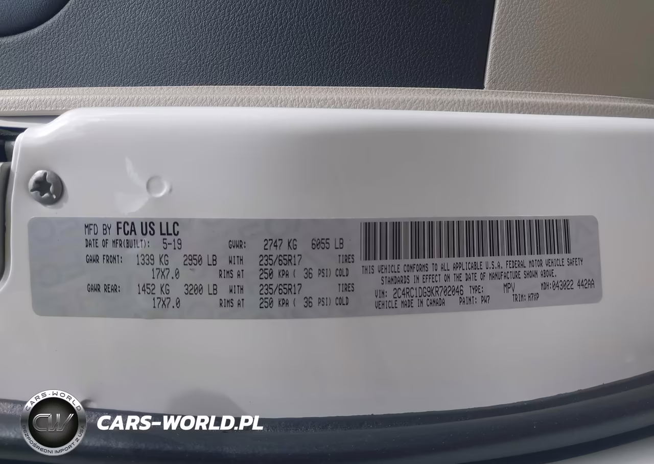 2019 Chrysler Pacifica Touring VIN:2C4RC1DG9KR702046 - 9