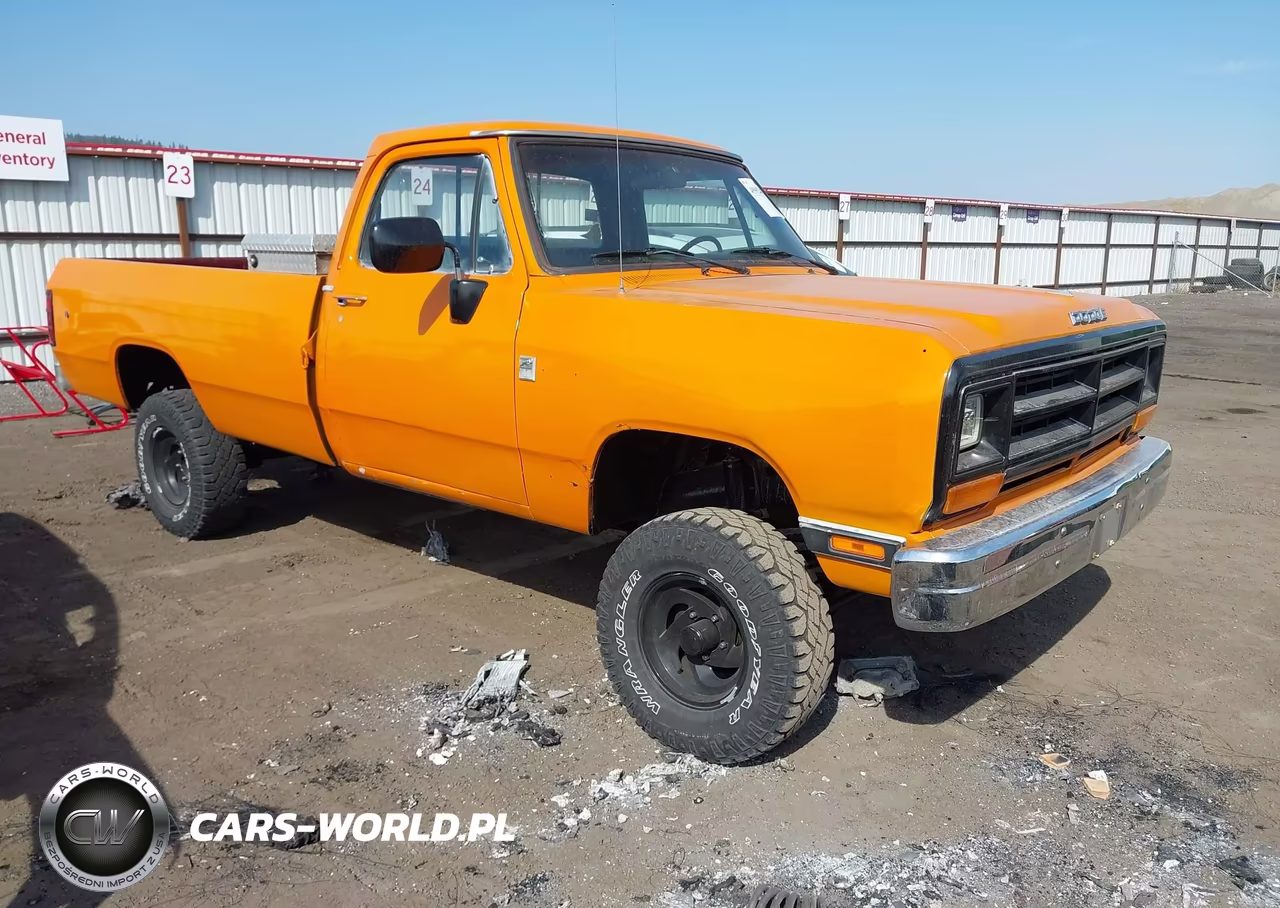 1988 Dodge W-Series W150 – zdjęcie 1 z 11