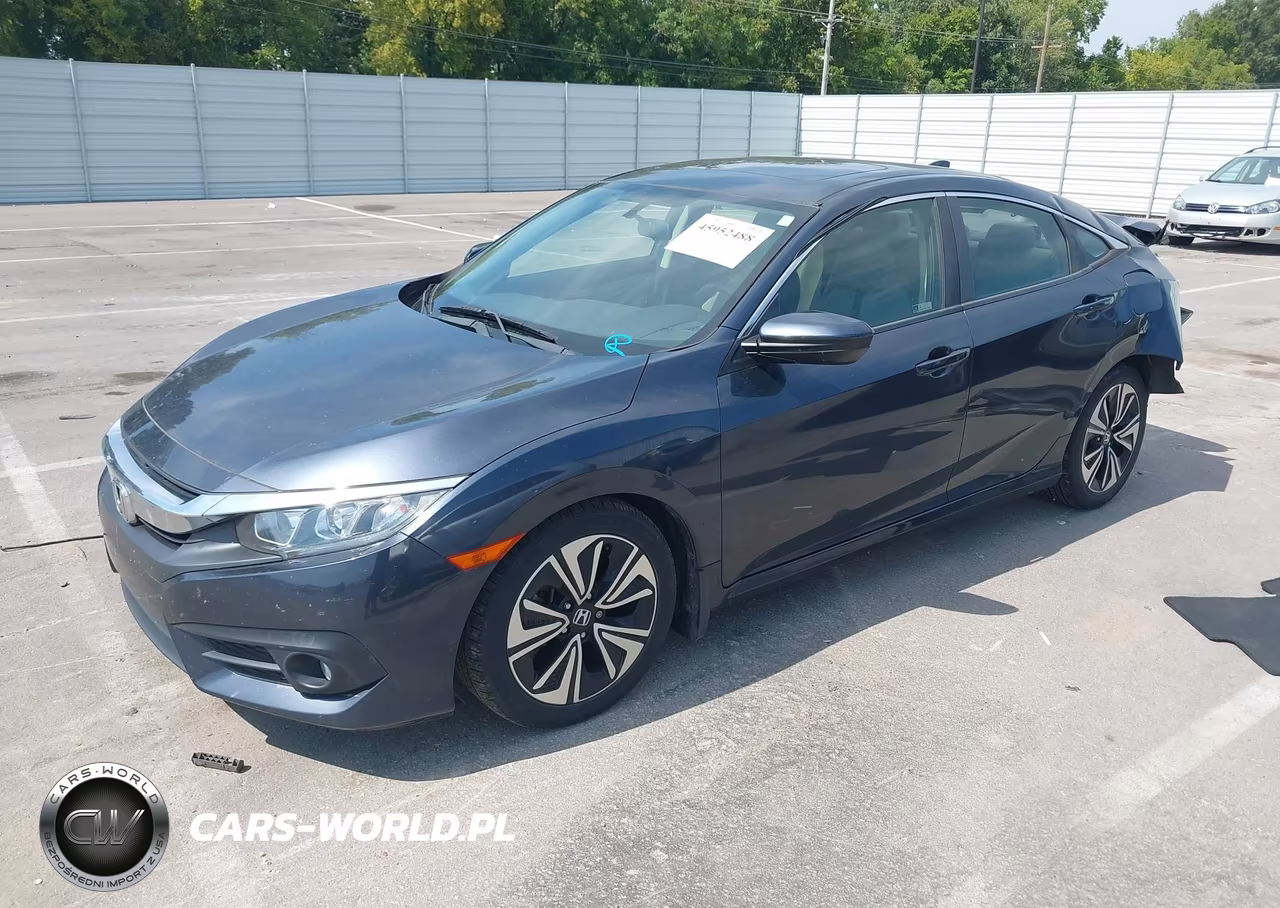 2018 Honda Civic Ex-T VIN:JHMFC1F30JX016621 - 2