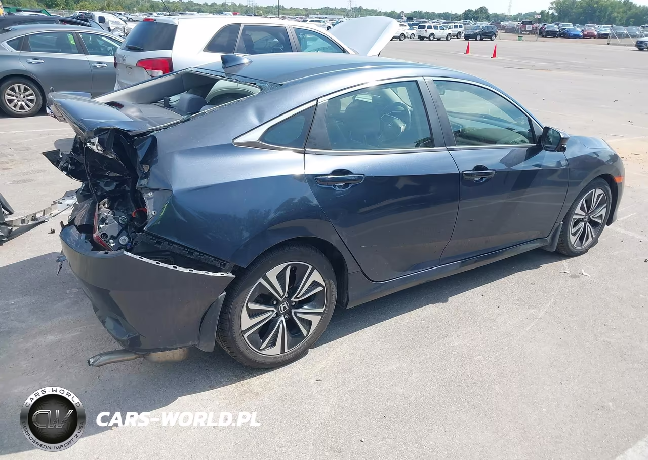 2018 Honda Civic Ex-T VIN:JHMFC1F30JX016621 - 4