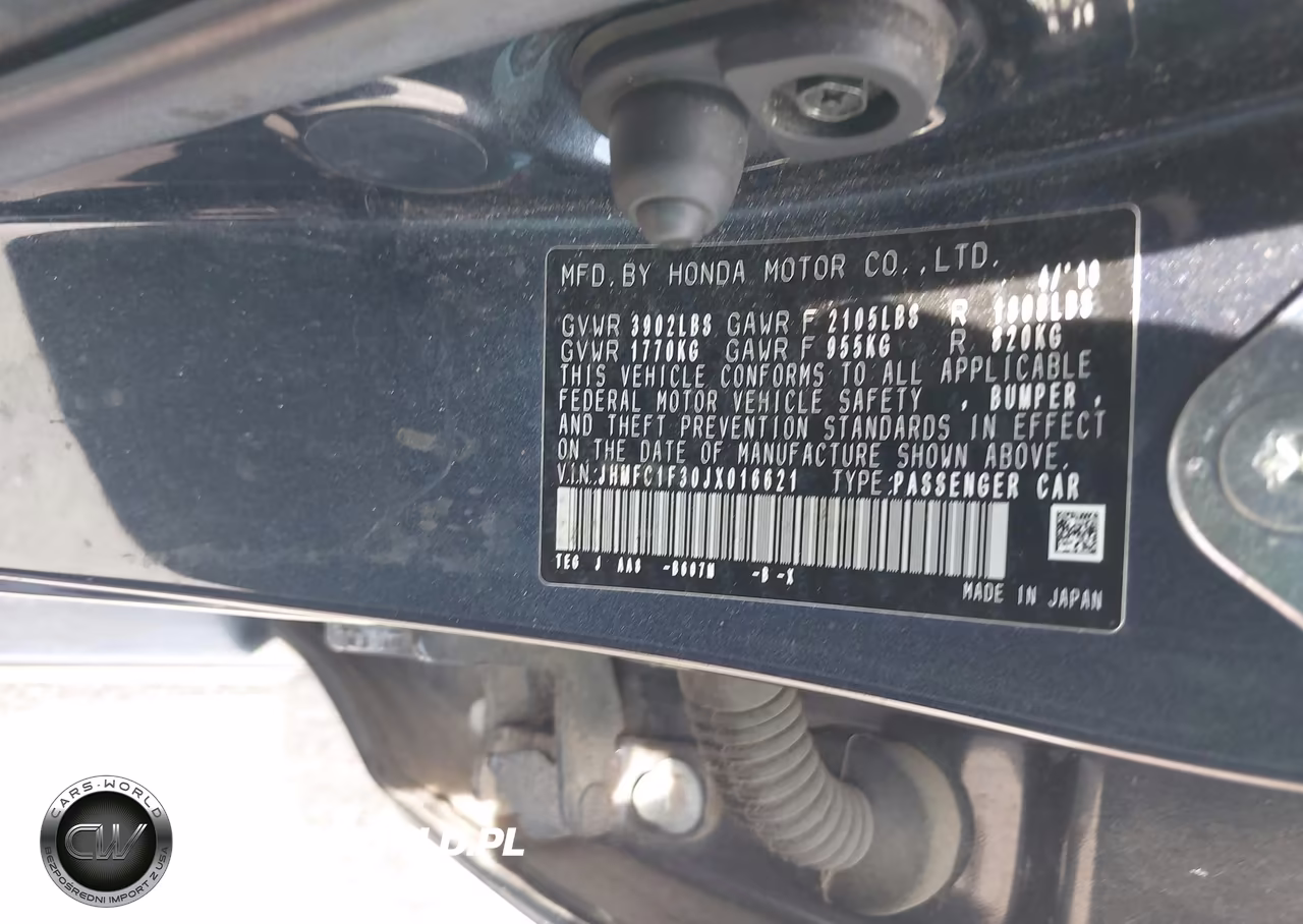 2018 Honda Civic Ex-T VIN:JHMFC1F30JX016621 - 9