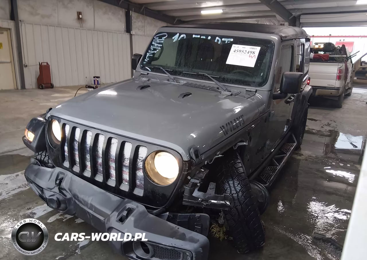 2022 Jeep Wrangler Unlimited Willys Sport 4X4 VIN:1C4HJXDG0NW278529 - 2