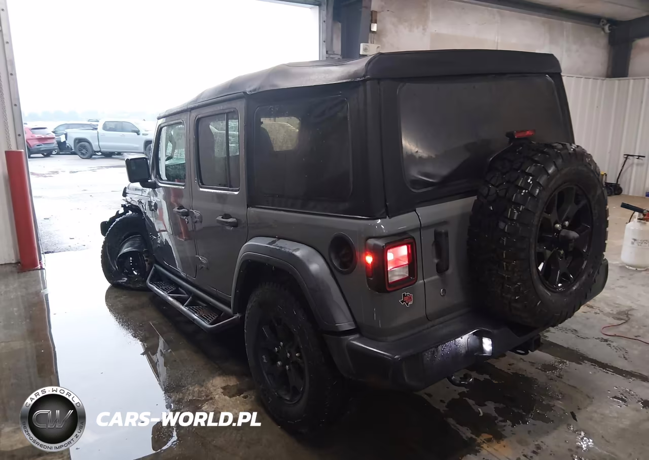 2022 Jeep Wrangler Unlimited Willys Sport 4X4 VIN:1C4HJXDG0NW278529 - 3