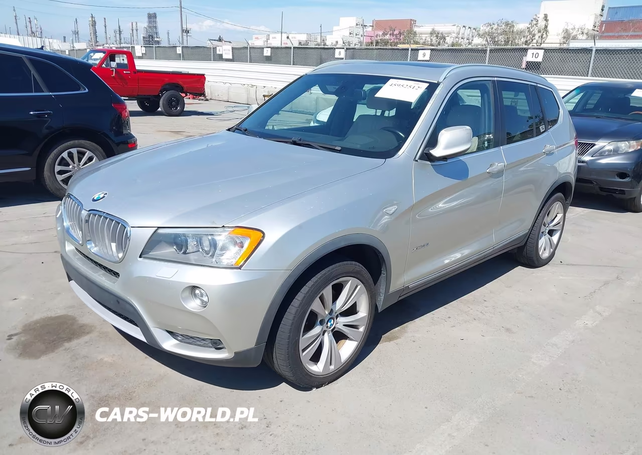 2012 BMW X3 xDrive35I VIN:5UXWX7C51CL889625 - 2