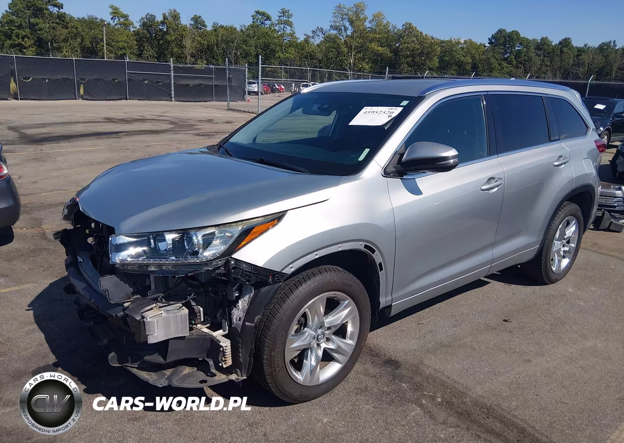 2019 Toyota Highlander Limited VIN:5TDYZRFH0KS345541 - 2