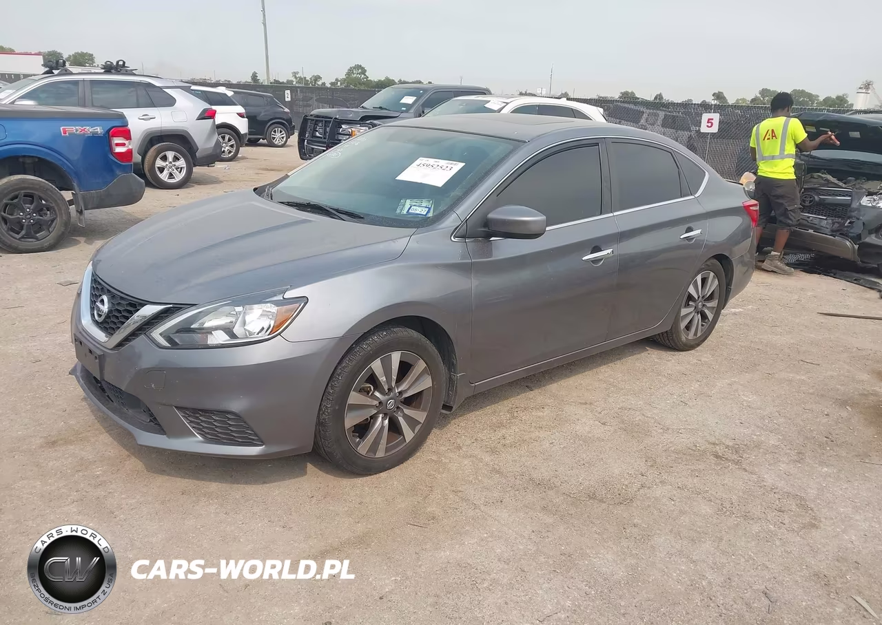 2019 Nissan Sentra Sv VIN:3N1AB7AP8KY446833 - 2