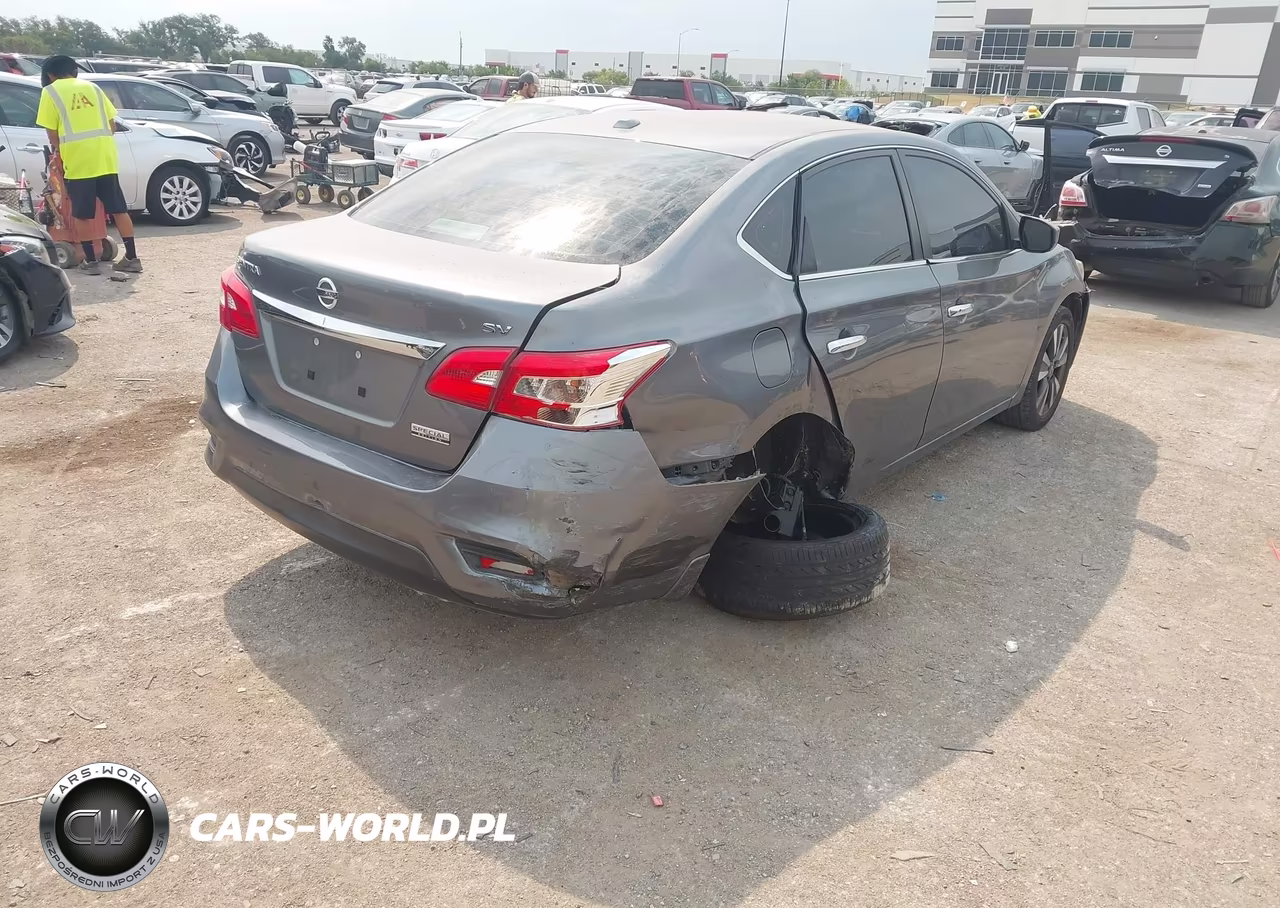 2019 Nissan Sentra Sv VIN:3N1AB7AP8KY446833 - 4