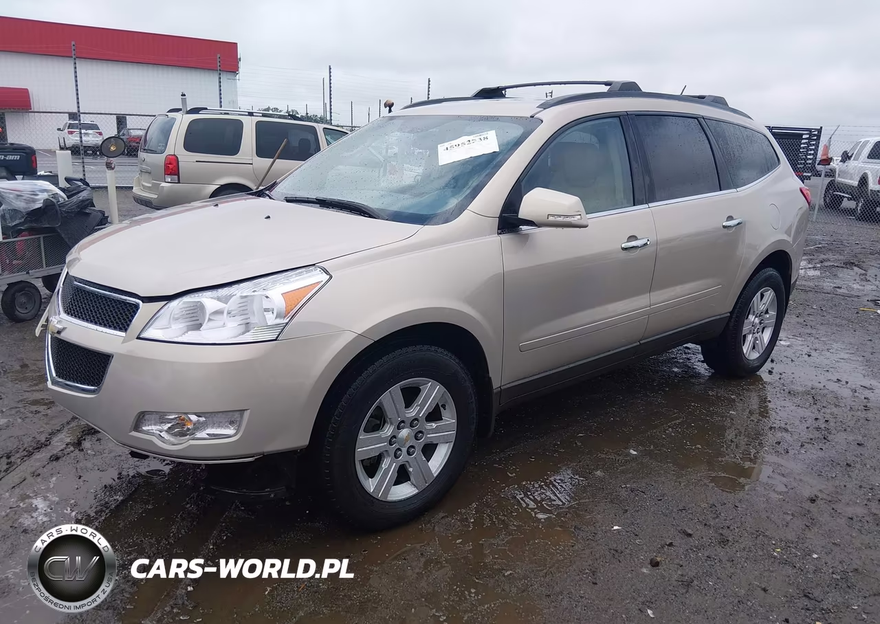2012 Chevrolet Traverse Lt W-2Lt VIN:1GNKRJED4CJ208002 - 2