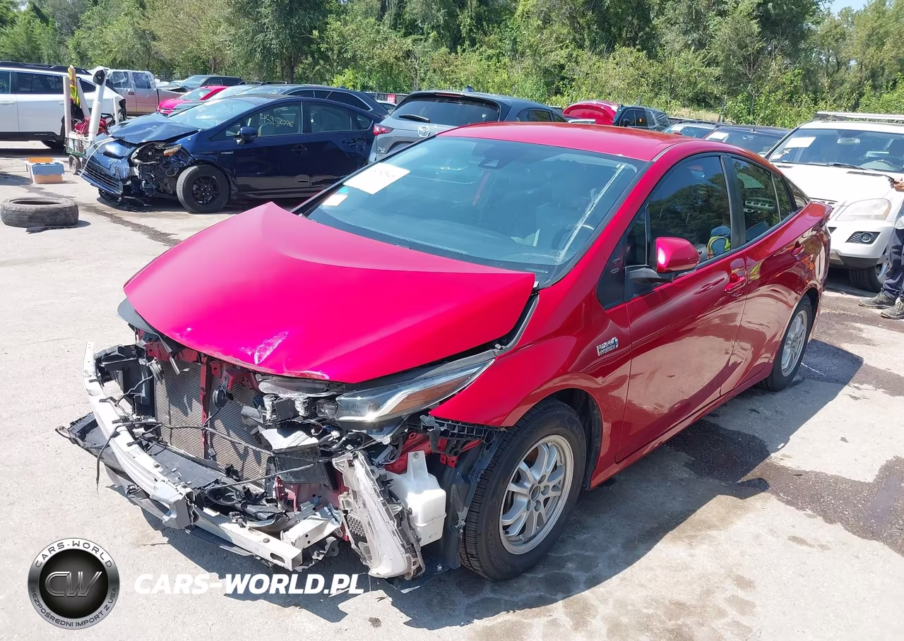 2021 Toyota Prius Prime Le VIN:JTDKAMFP6M3185791 - 2