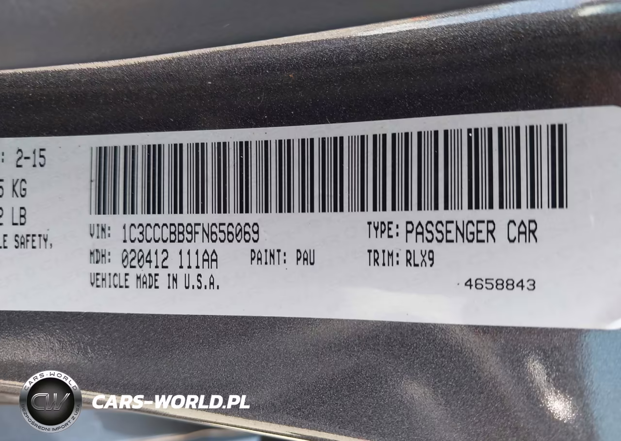 2015 Chrysler 200 S VIN:1C3CCCBB9FN656069 - 9