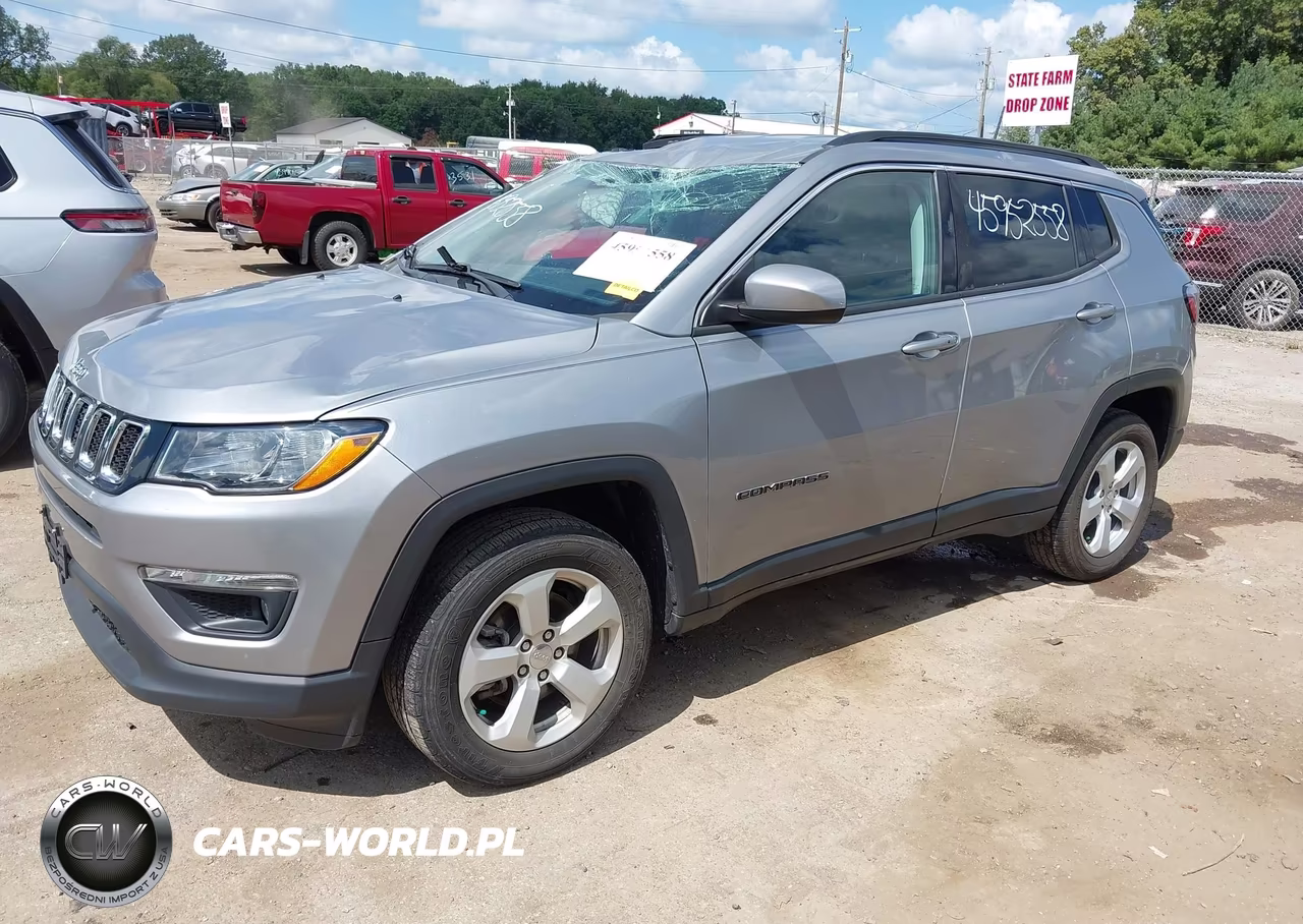 2021 Jeep Compass Latitude 4X4 VIN:3C4NJDBB3MT544316 - 2