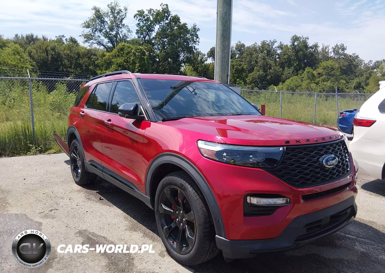 2021 Ford Explorer St VIN:1FM5K8GC2MGA45027 - 1
