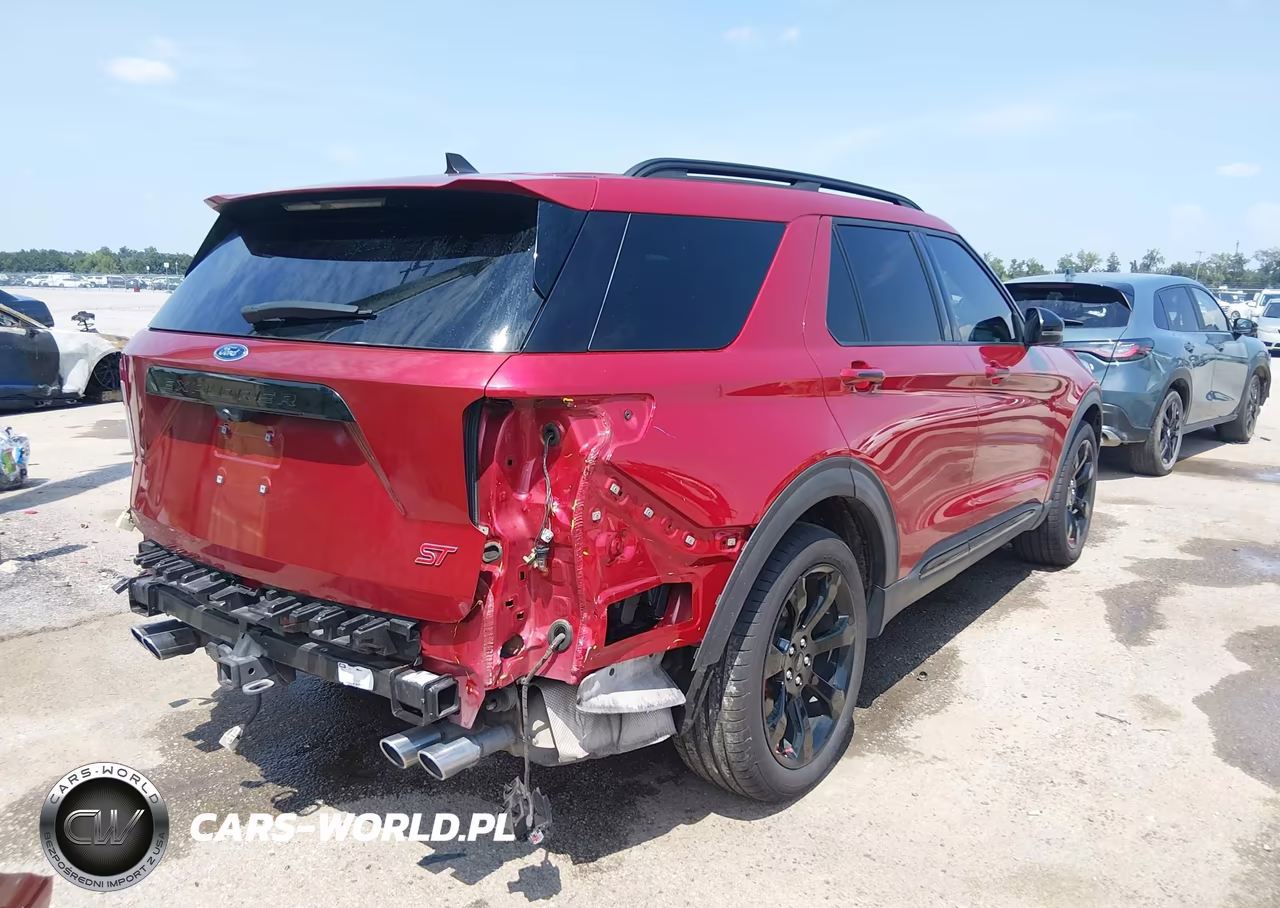 2021 Ford Explorer St VIN:1FM5K8GC2MGA45027 - 4
