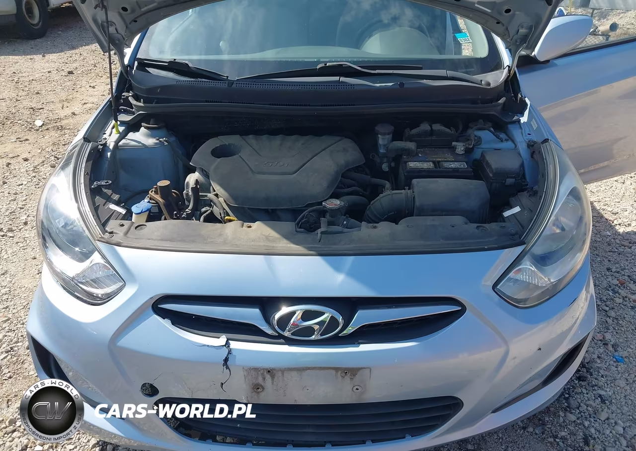 2012 Hyundai Accent Gs VIN:KMHCT5AE3CU033627 - 10
