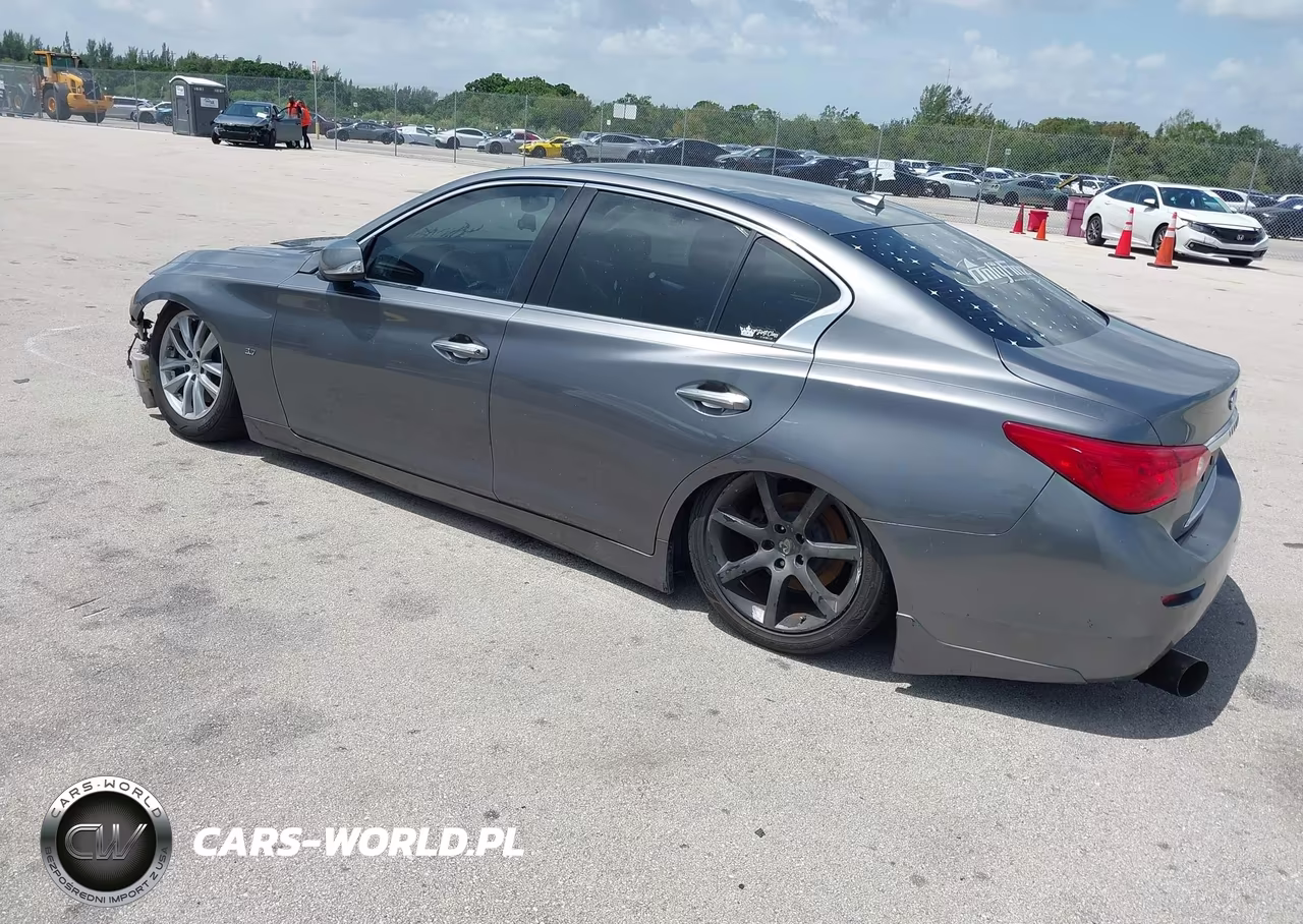 2014 Infiniti Q50 Premium VIN:JN1BV7AP9EM684631 - 3