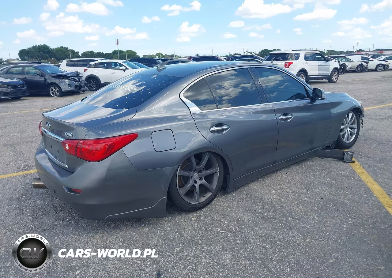 2014 Infiniti Q50 Premium VIN:JN1BV7AP9EM684631 - 4