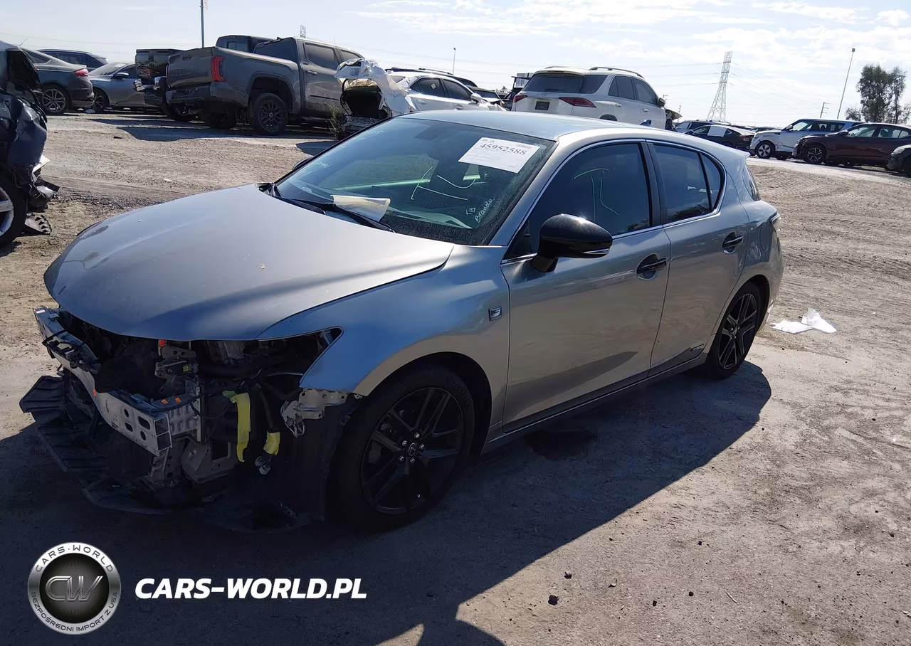 2016 Lexus Ct 200H VIN:JTHKD5BHXG2272274 - 2