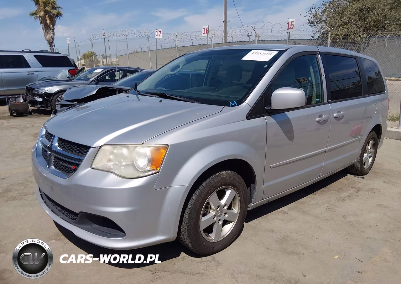 2012 Dodge Grand Caravan Sxt VIN:2C4RDGCG5CR310037 - 2