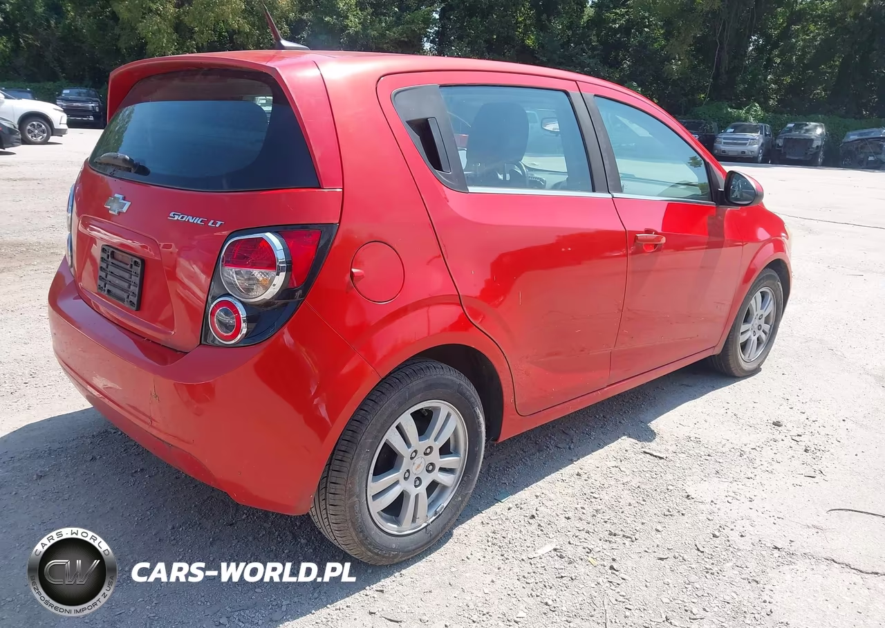 2012 Chevrolet Sonic 2Lt VIN:1G1JC6SH5C4107097 - 4