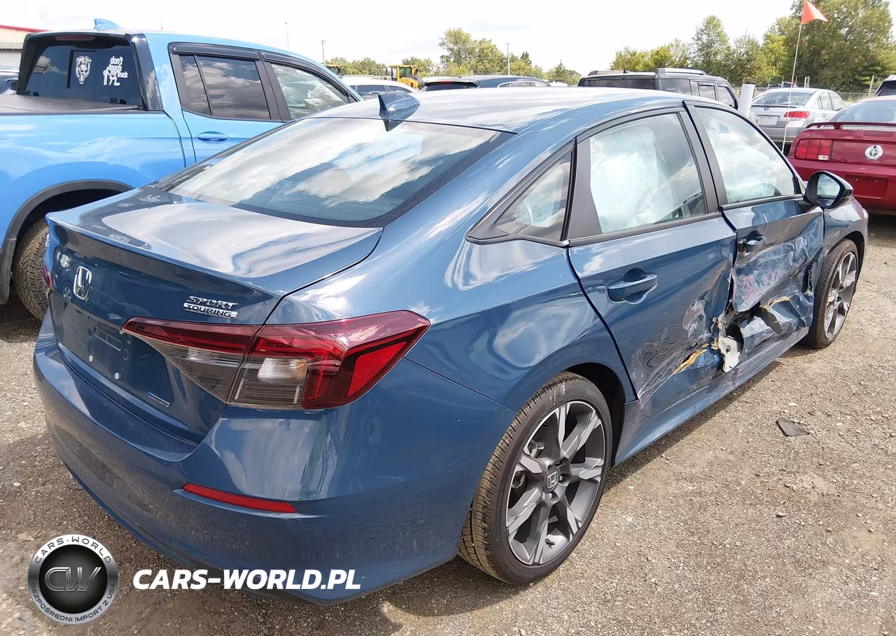 2025 Honda Civic Hybrid Sport-Sport Touring VIN:2HGFE4F85SH305803 - 4