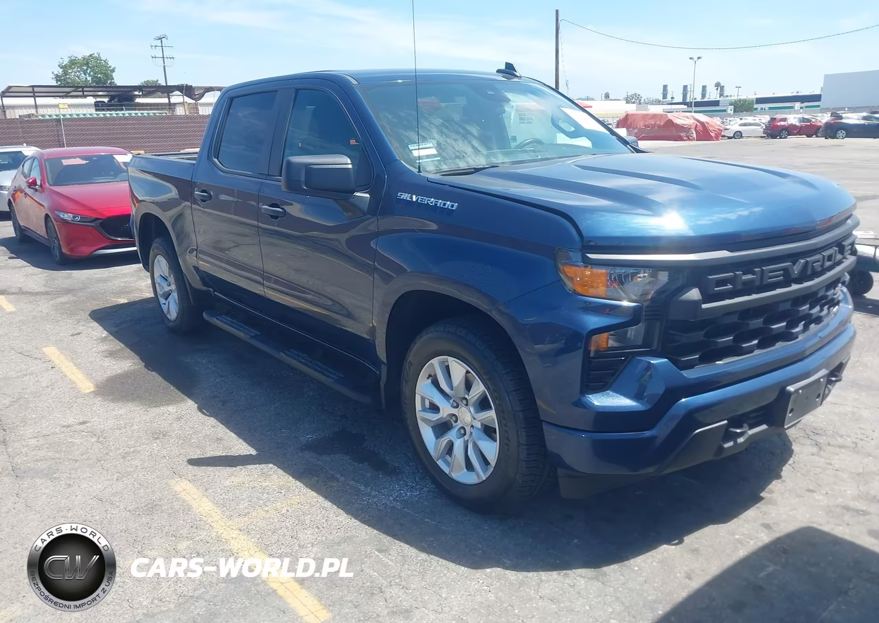 2022 Chevrolet Silverado 1500 2Wd Short Bed Custom VIN:1GCPABEK2NZ566911 - 1