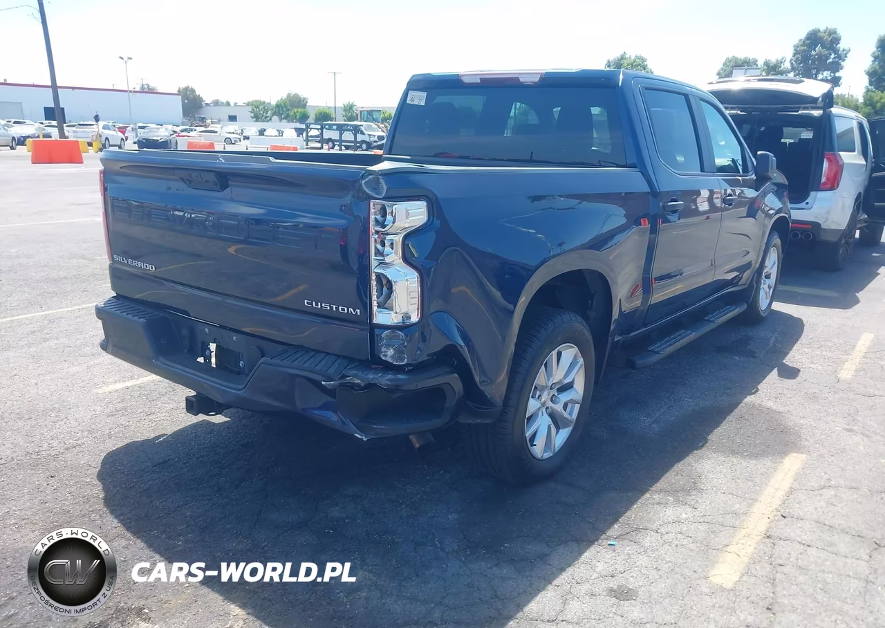 2022 Chevrolet Silverado 1500 2Wd Short Bed Custom VIN:1GCPABEK2NZ566911 - 4