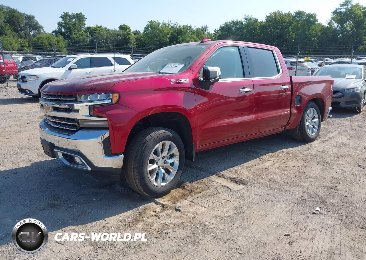 2021 Chevrolet Silverado 1500 4Wd Short Bed Ltz VIN:3GCUYGED1MG480548 - 2